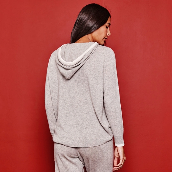 Summersalt The Coziest Cashmere Blend Hoodie - Picture 1 of 6